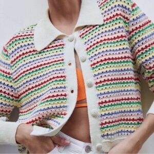 ZARA | Coloured Cardigan